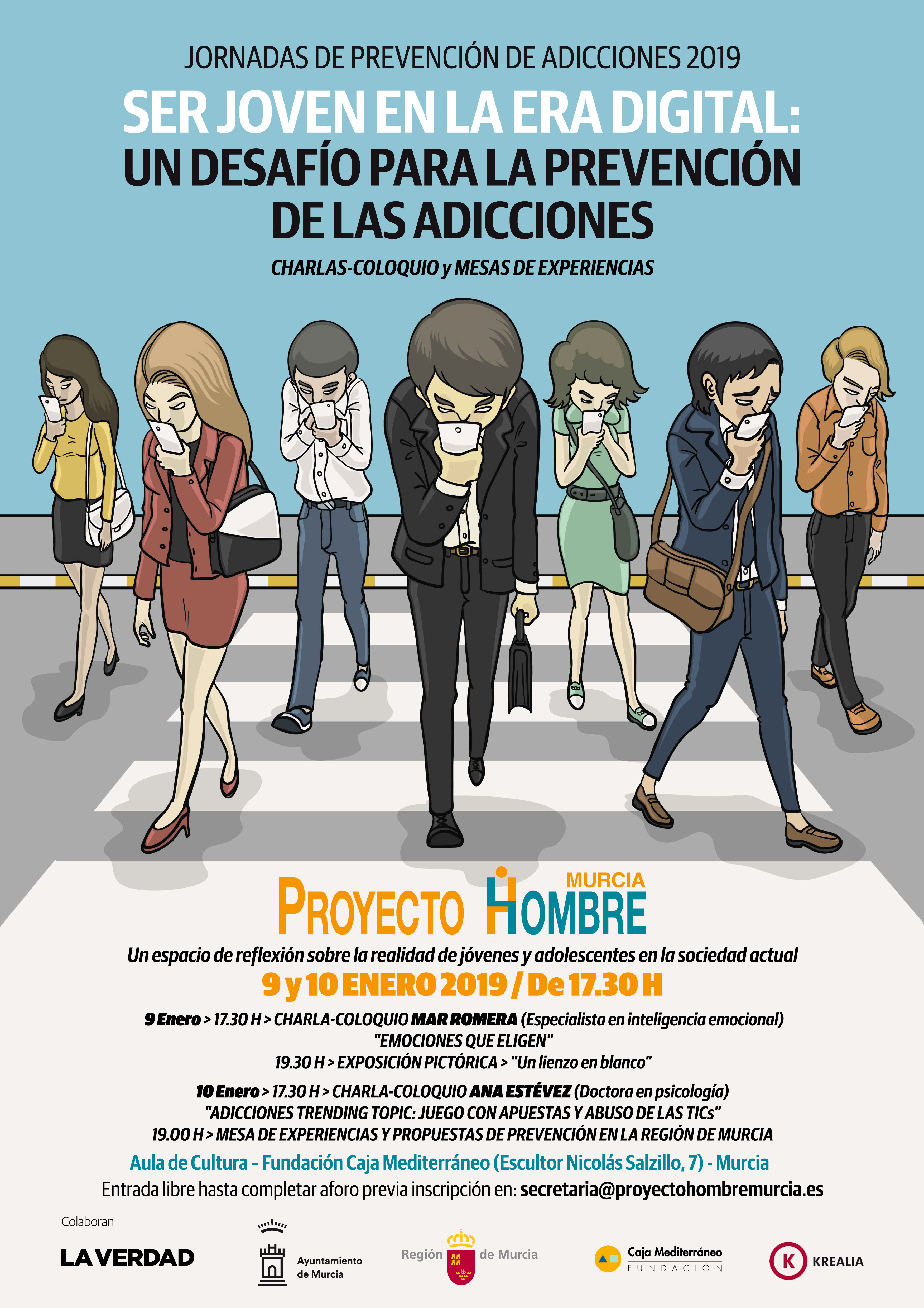 Cartel Jornadas Adicciones 2019